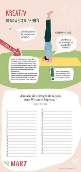 Produktbild: Immerw&auml;hrender Teamkalender. F&uuml;r ein gutes Miteinander