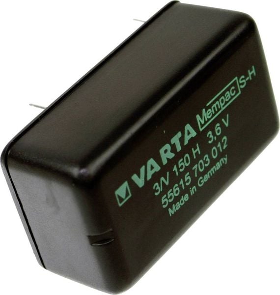 Varta Mempac 3/V150H Knopfzellen-Akku Mempec NiMH 150 mAh 3.6V 1St.