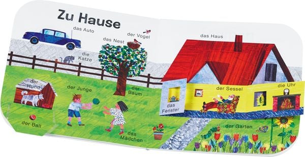 Produktbild: Die kleine Raupe Nimmersatt - Meine ersten 100 W&ouml;rter