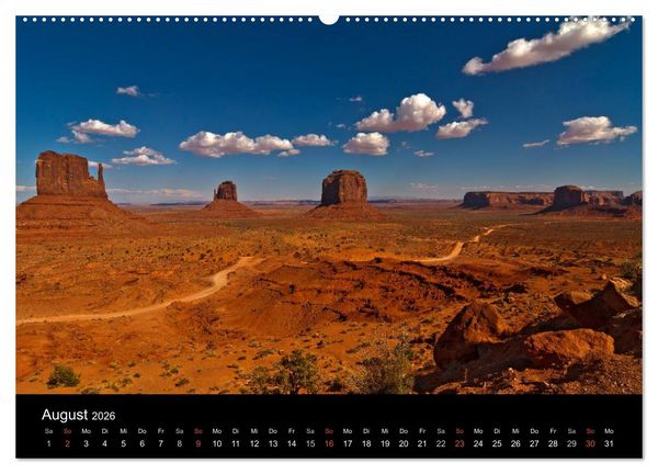 Produktbild: USA - Grandioser S&uuml;dwesten (Wandkalender 2026 DIN A2 quer), CALVENDO Monatskalender