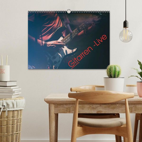 Produktbild: Gitarren - Live (Wandkalender 2026 DIN A3 quer), CALVENDO Monatskalender