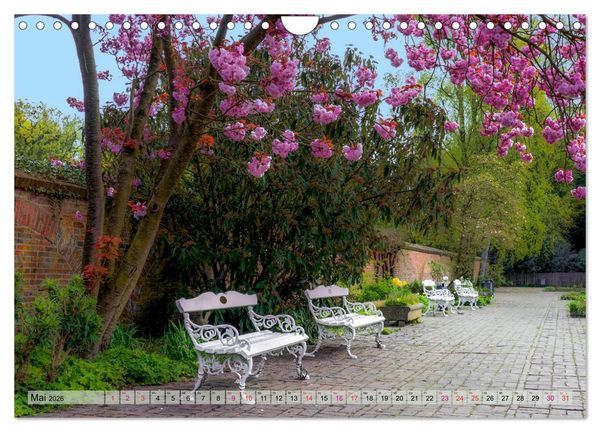 Produktbild: Schlossgarten Oldenburg. Ein Fotospaziergang (Wandkalender 2026 DIN A4 quer), CALVENDO Monatskalender