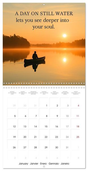 Produktbild: Let the moment guide you (Wall Calendar 2026 12 &times; 12 Inch) CALVENDO 12 Month Wall Calendar