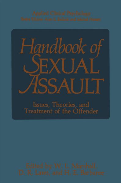 Produktbild: Handbook of Sexual Assault