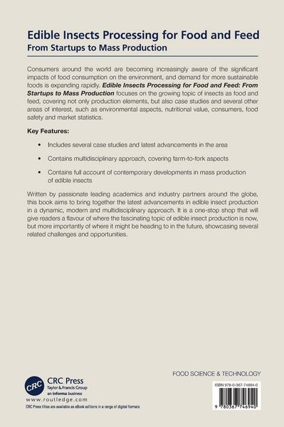 Produktbild: Edible Insects Processing for Food and Feed