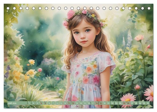 Produktbild: Liebste Kinder (Tischkalender 2026 DIN A5 quer), CALVENDO Monatskalender