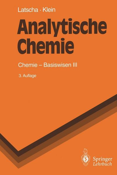 Produktbild: Analytische Chemie