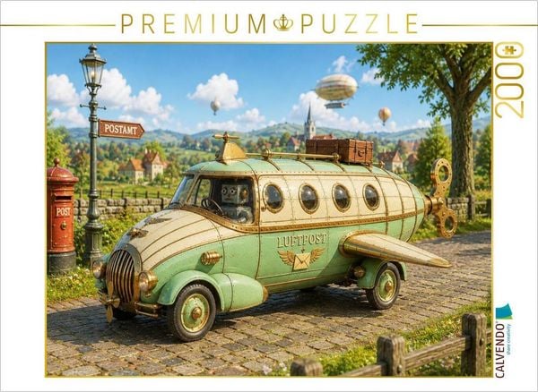 CALVENDO Puzzle Die große Briefreise | 2000 Teile Lege-Größe 90x67cm Foto-Puzzle für glückliche Stunden