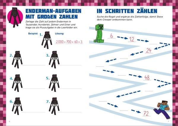 Produktbild: Mathe f&uuml;r Minecrafter - Rechentraining