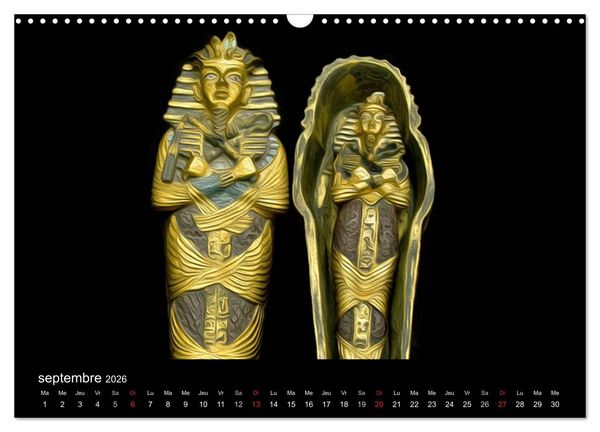 Produktbild: L'&Eacute;GYPTE EN COULEURS (Calendrier mural 2026 DIN A3 vertical), CALVENDO calendrier mensuel