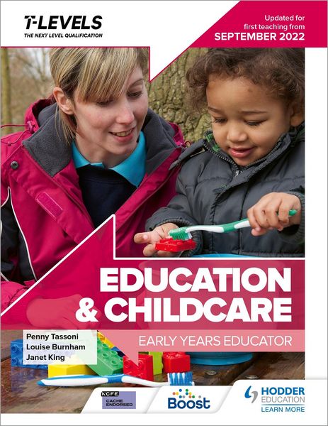 Produktbild: Education and Childcare T Level: Early Years Educator: Updated for first teaching from September 2022