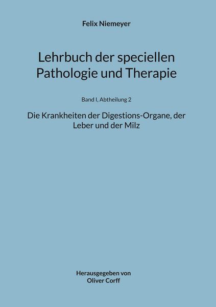 Produktbild: Lehrbuch der speciellen Pathologie und Therapie
