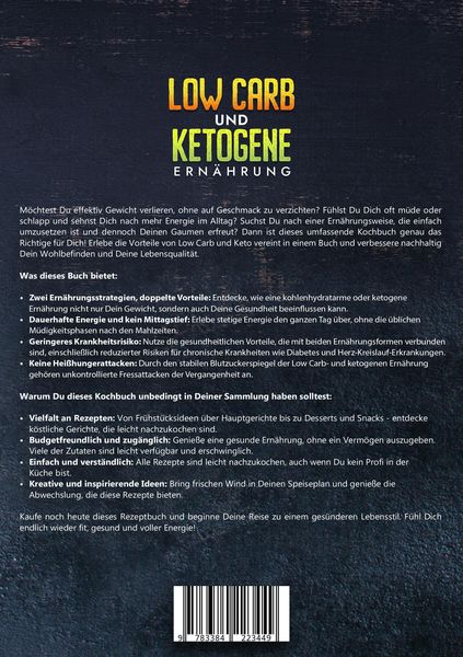 Produktbild: Low Carb und Ketogene Ern&auml;hrung
