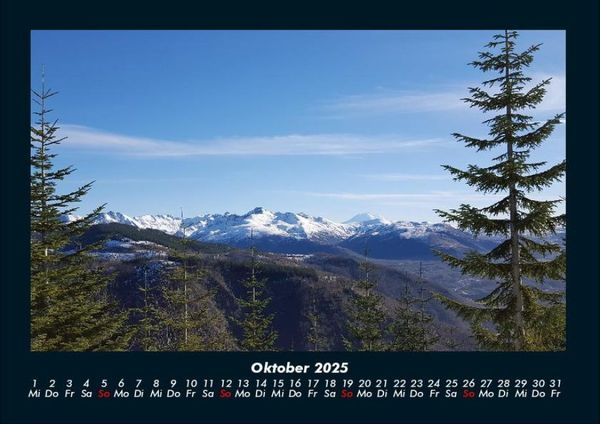 Produktbild: B&auml;ume 2025 Fotokalender DIN A4