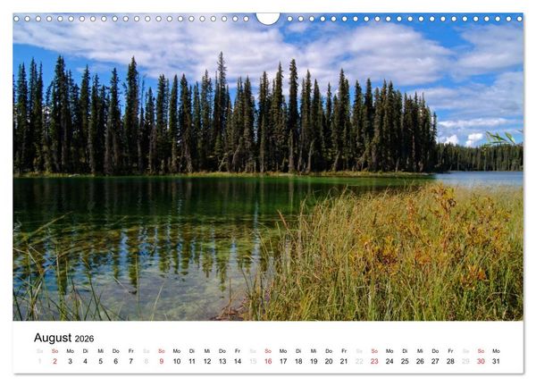 Produktbild: Kanadische Landschaften 2026 (Wandkalender 2026 DIN A3 quer), CALVENDO Monatskalender