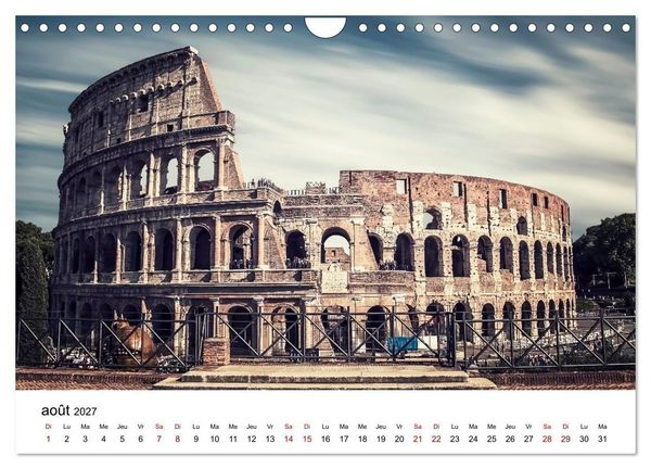 Produktbild: Rome, La Cit&eacute; &Eacute;ternelle (Calendrier mural 2027 DIN A4 vertical), CALVENDO calendrier mensuel