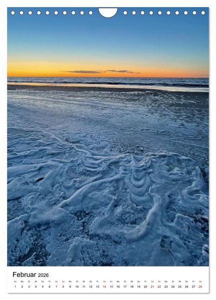 Produktbild: Strand der Sehnsucht - Sankt Peter-Ording (Wandkalender 2026 DIN A4 hoch), CALVENDO Monatskalender