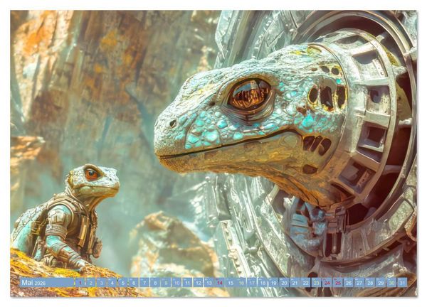 Produktbild: Science Fiction - Fremdartige V&ouml;lker und deren Spuren (hochwertiger Premium Wandkalender 2026 DIN A2 quer), Kunstdruck in Hochglanz