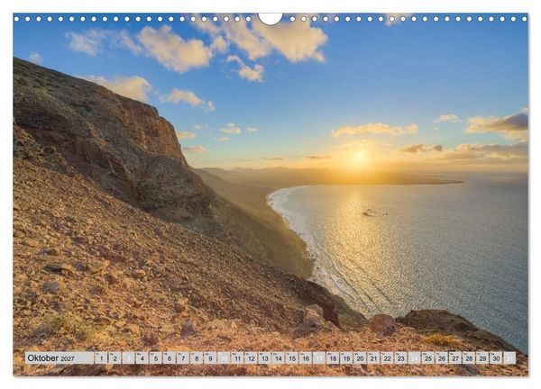 Produktbild: Wundersch&ouml;nes Lanzarote (Wandkalender 2027 DIN A3 quer), CALVENDO Monatskalender