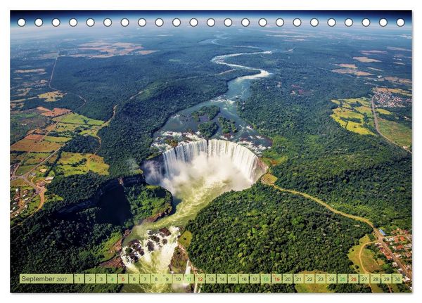 Produktbild: Natur und Weltwunder (Tischkalender 2027 DIN A5 quer), CALVENDO Monatskalender