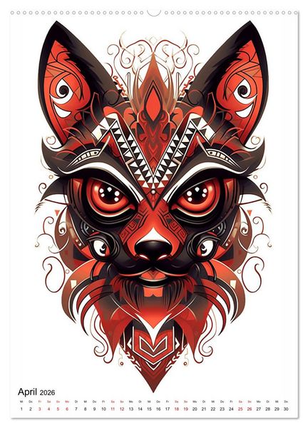 Produktbild: Trag ein Tier mit dir (hochwertiger Premium Wandkalender 2026 DIN A2 hoch), Kunstdruck in Hochglanz