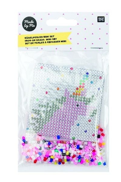 Produktbild: B&uuml;gelperlen Mini Set, Einhorn