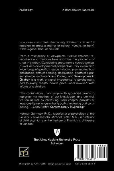 Produktbild: Stress, Coping, and Development in Children