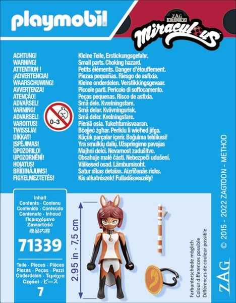 Produktbild: PLAYMOBIL&reg; 71339 Miraculous: Rena Rouge