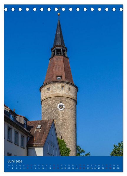 Produktbild: Kitzingen im Hochformat (Tischkalender 2026 DIN A5 hoch), CALVENDO Monatskalender