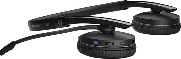 Produktbild: EPOS On Ear Headset Bluetooth&reg; Stereo Schwarz Noise Cancelling Lautst&auml;rkeregelung, Mikrofon-Stummschaltung Telefon