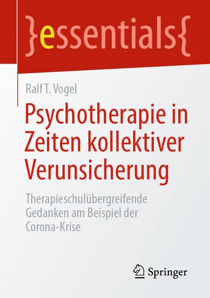 Produktbild: Psychotherapie in Zeiten kollektiver Verunsicherung