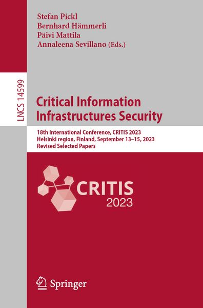 Produktbild: Critical Information Infrastructures Security
