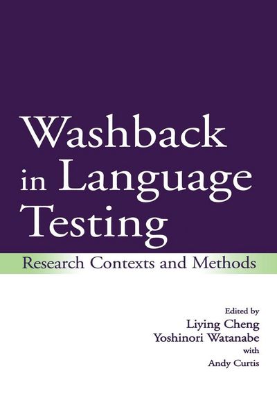 Produktbild: Washback in Language Testing