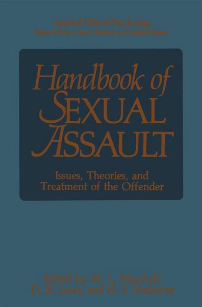 Produktbild: Handbook of Sexual Assault