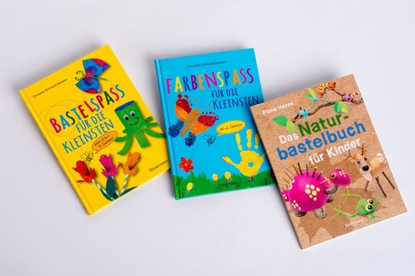 Produktbild: Das Naturbastelbuch f&uuml;r Kinder. 41 Projekte zum Basteln mit allem, was Wald, Wiese und Strand hergeben
