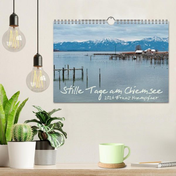 Produktbild: Stille Tage am Chiemsee (Wandkalender 2026 DIN A4 quer), CALVENDO Monatskalender