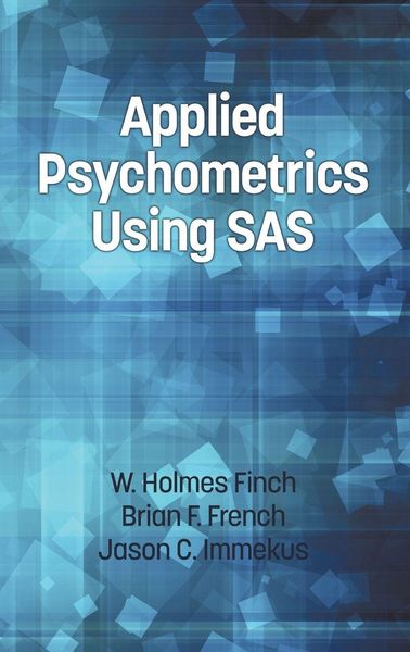 Produktbild: Applied Psychometrics Using SAS (Hc)