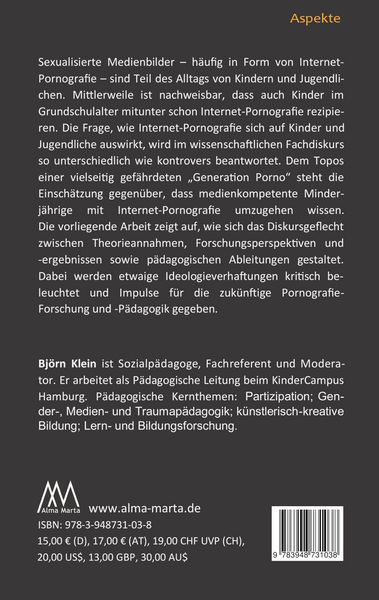 Produktbild: Die Wirkung von Internet-Pornografie auf Kinder und Jugendliche