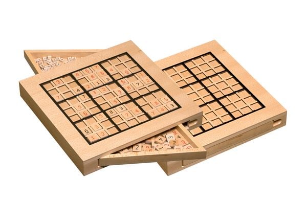 Philos 3139 - Sudoku, Kassette aus Holz