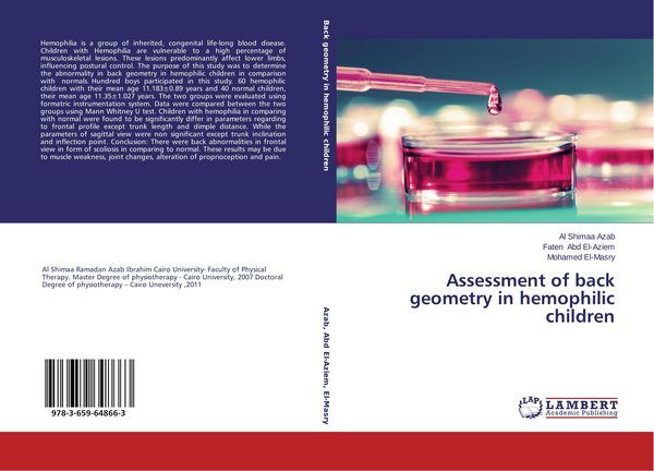 Produktbild: Assessment of back geometry in hemophilic children