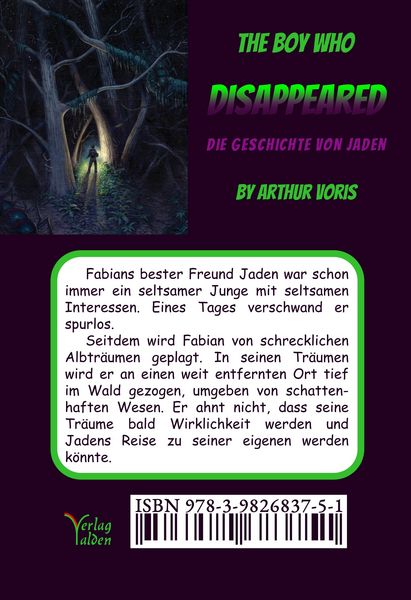 Produktbild: The Boy Who Disappeared