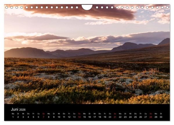 Produktbild: Norwegen - Alpine Landschaften (Wandkalender 2026 DIN A4 quer), CALVENDO Monatskalender