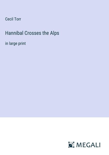 Produktbild: Hannibal Crosses the Alps