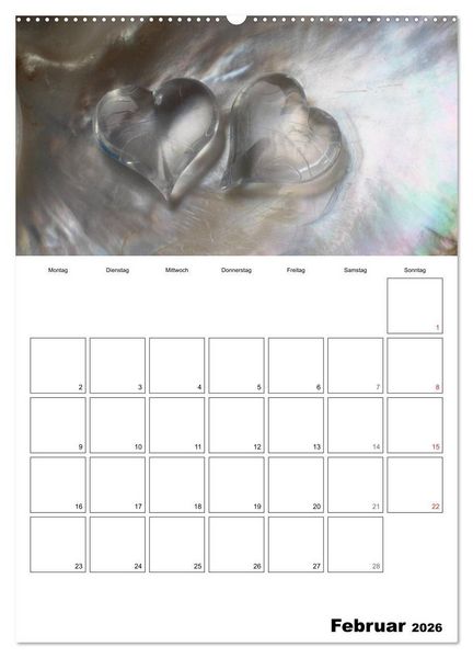 Produktbild: Ein herzliches Jahr (hochwertiger Premium Wandkalender 2026 DIN A2 hoch), Kunstdruck in Hochglanz