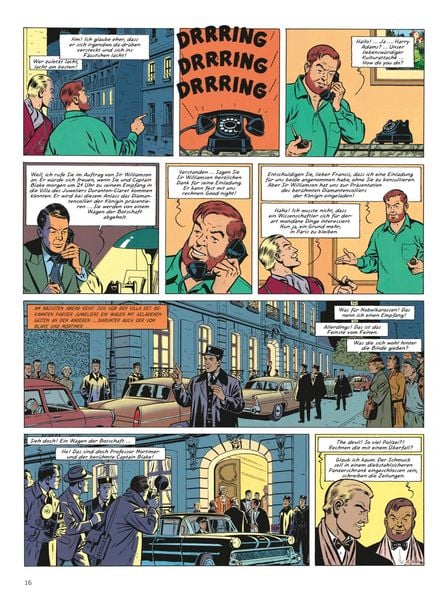 Produktbild: Blake und Mortimer Bibliothek 7: Die Diamanten-Aff&auml;re