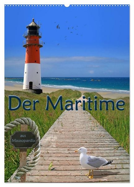 Produktbild: Der Maritime aus Mausopardia (Wandkalender 2026 DIN A2 hoch), CALVENDO Monatskalender