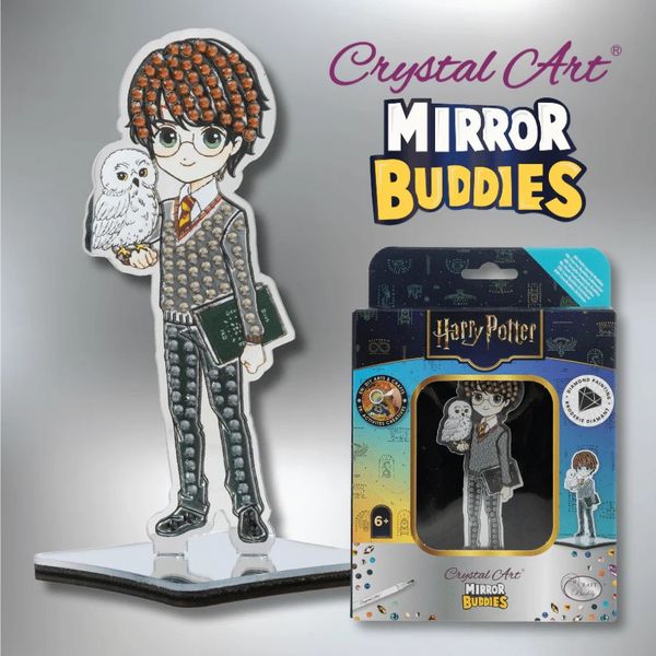 Produktbild: Craft Buddy CAPLB-31HPS002 - Crystal Art Mirror Buddies, Harry Potter, Diamond Painting