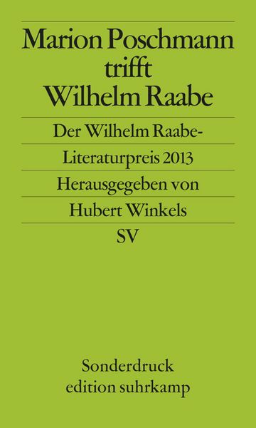Produktbild: Marion Poschmann trifft Wilhelm Raabe