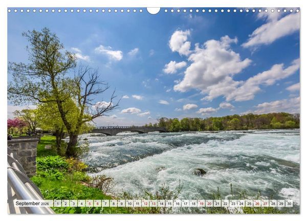 Produktbild: NIAGARAF&Auml;LLE Idyllische Impressionen bei Tag und Nacht (Wandkalender 2026 DIN A3 quer), CALVENDO Monatskalender