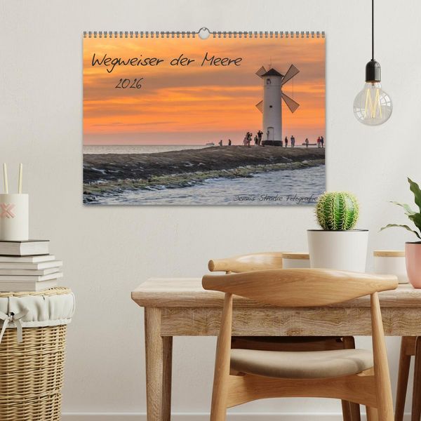 Produktbild: Wegweiser der Meere (Wandkalender 2026 DIN A3 quer), CALVENDO Monatskalender